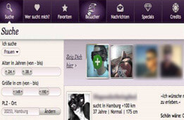 Screenshot der App auf dem Smartphone